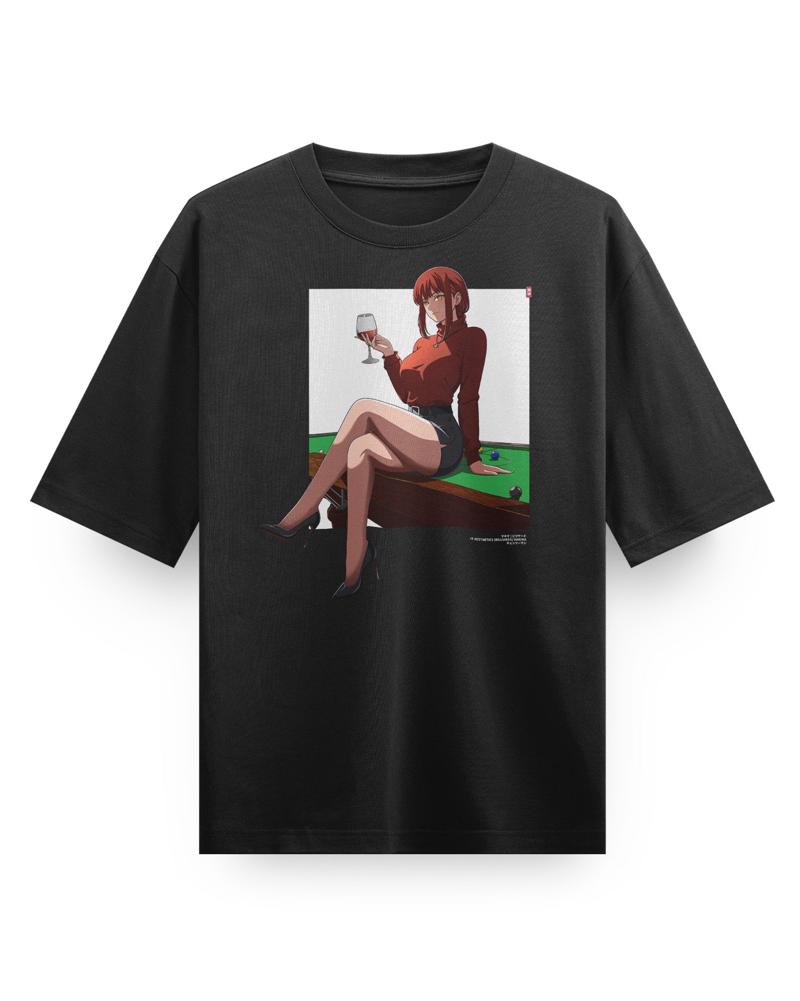 Makima (Billiards Skirt) - Oversized Heavy Tee